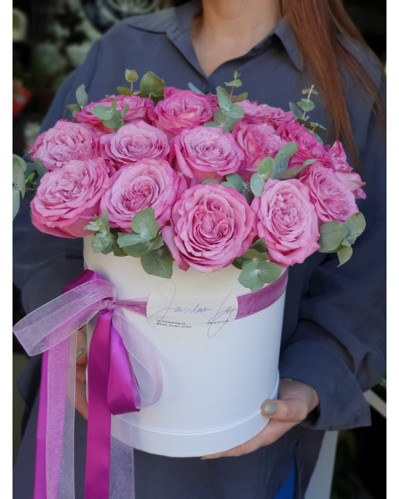 цветочная композиция в коробке № 6